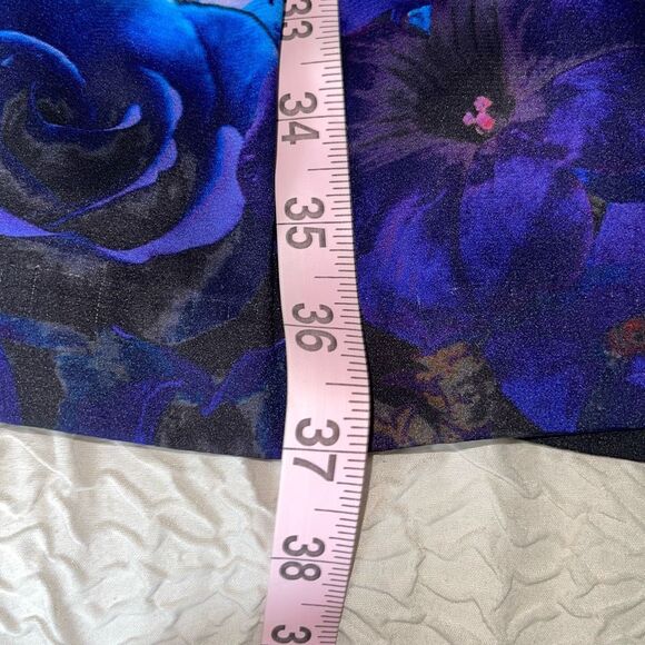 Wolf & Whistle Womens Floral 3/4‎ Sleeve Pleated Dress Multicolor Size 6 NWT - Picture 11 of 11